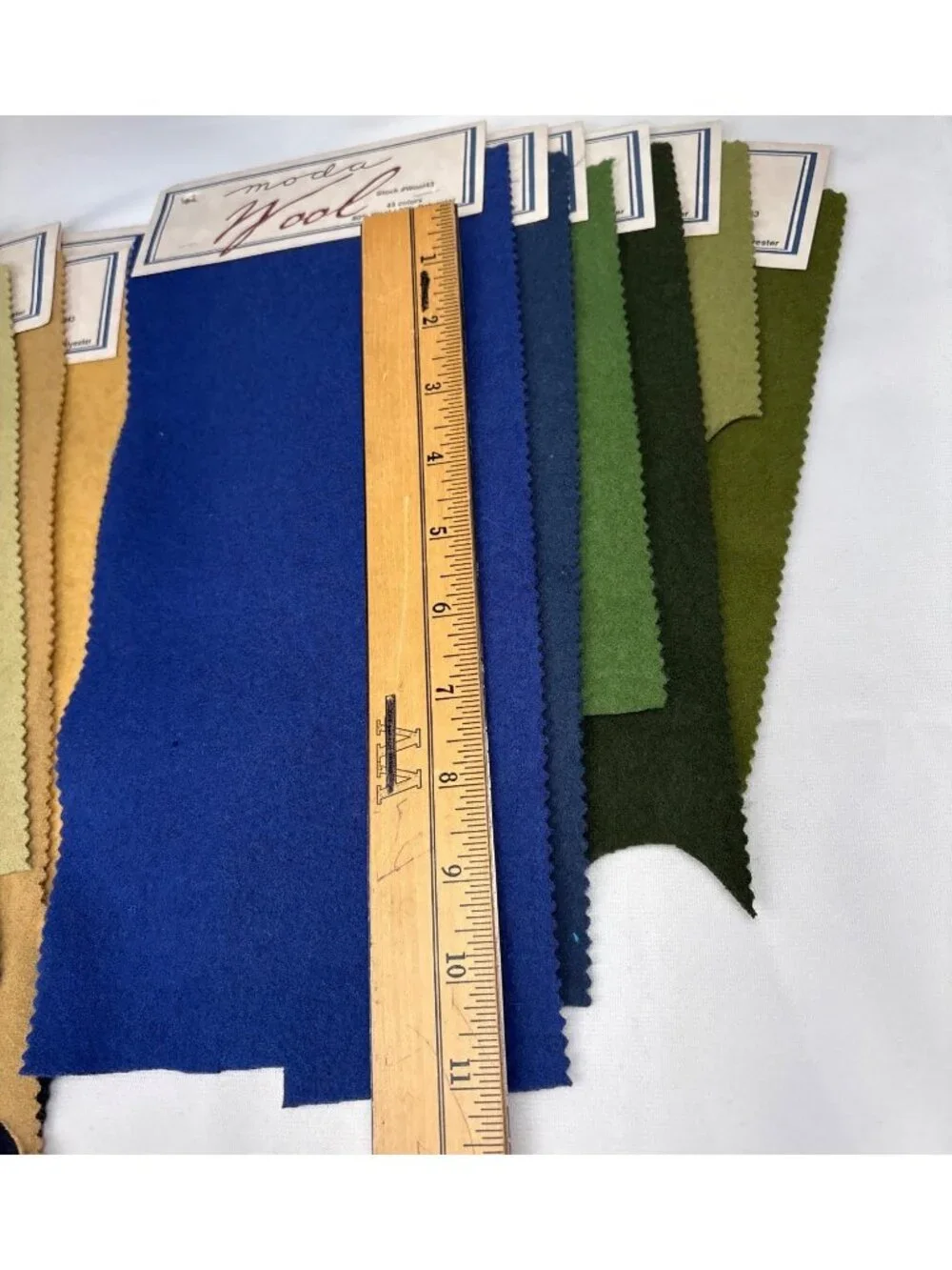 Moda Wool Fabric Swatches Wool Craft Quilting Rug Making